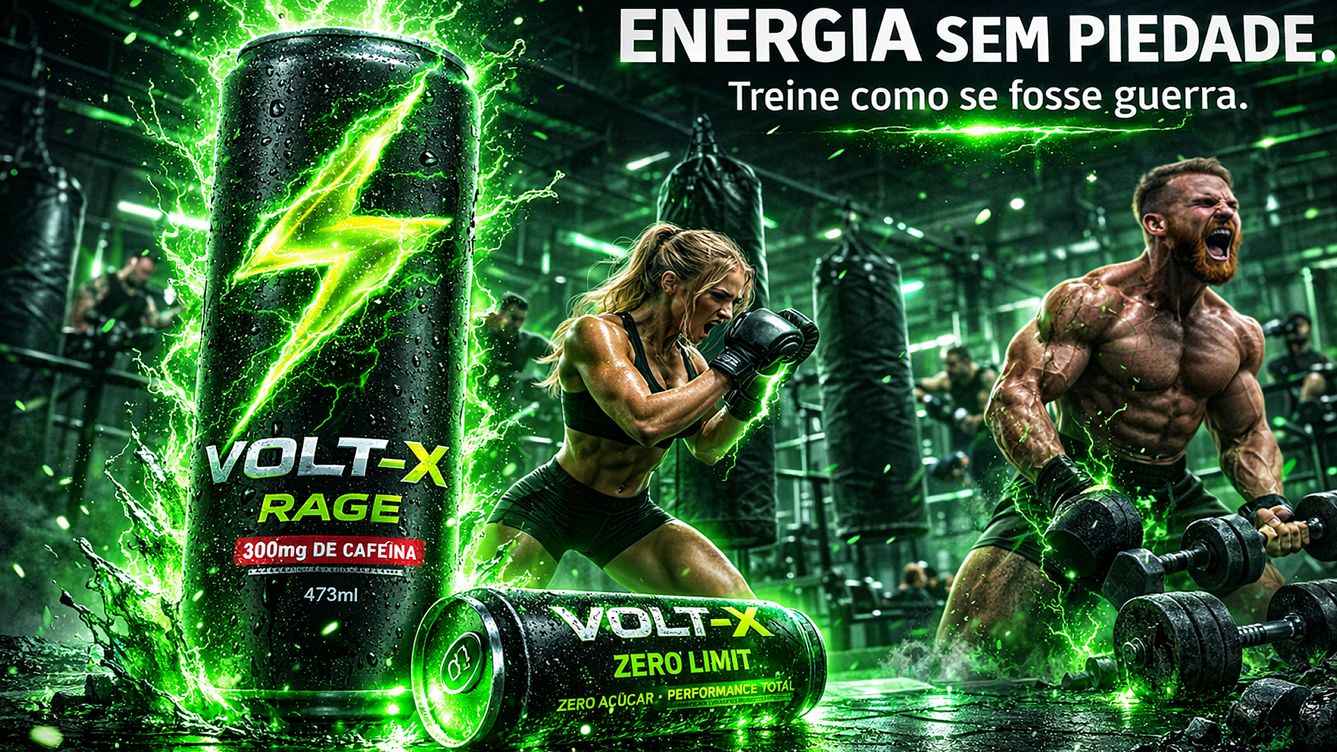 Campanha Publicitaria Energetico Voltx